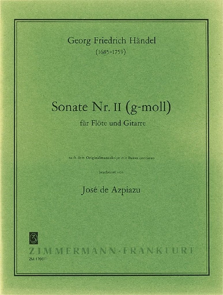 Sonate Nr. 2 g-Moll